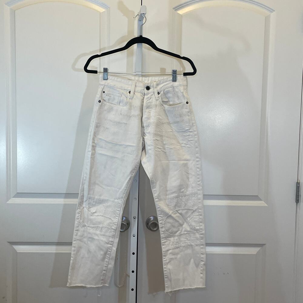 G-Star Raw 3301 Tapered Restored Denim - Men's Size 28x32 - White
